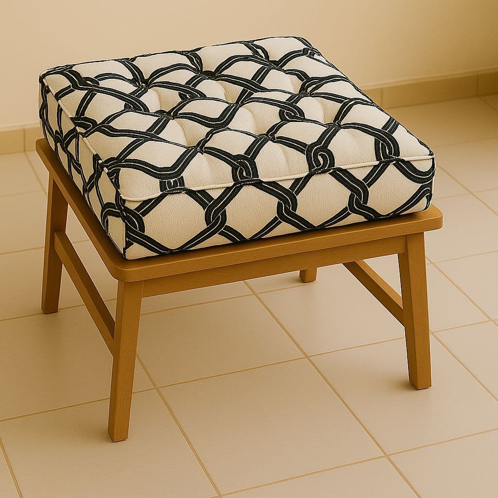 Almofadão Quadrada 50x50 Futon Impermeável - Bancos e cadeiras.