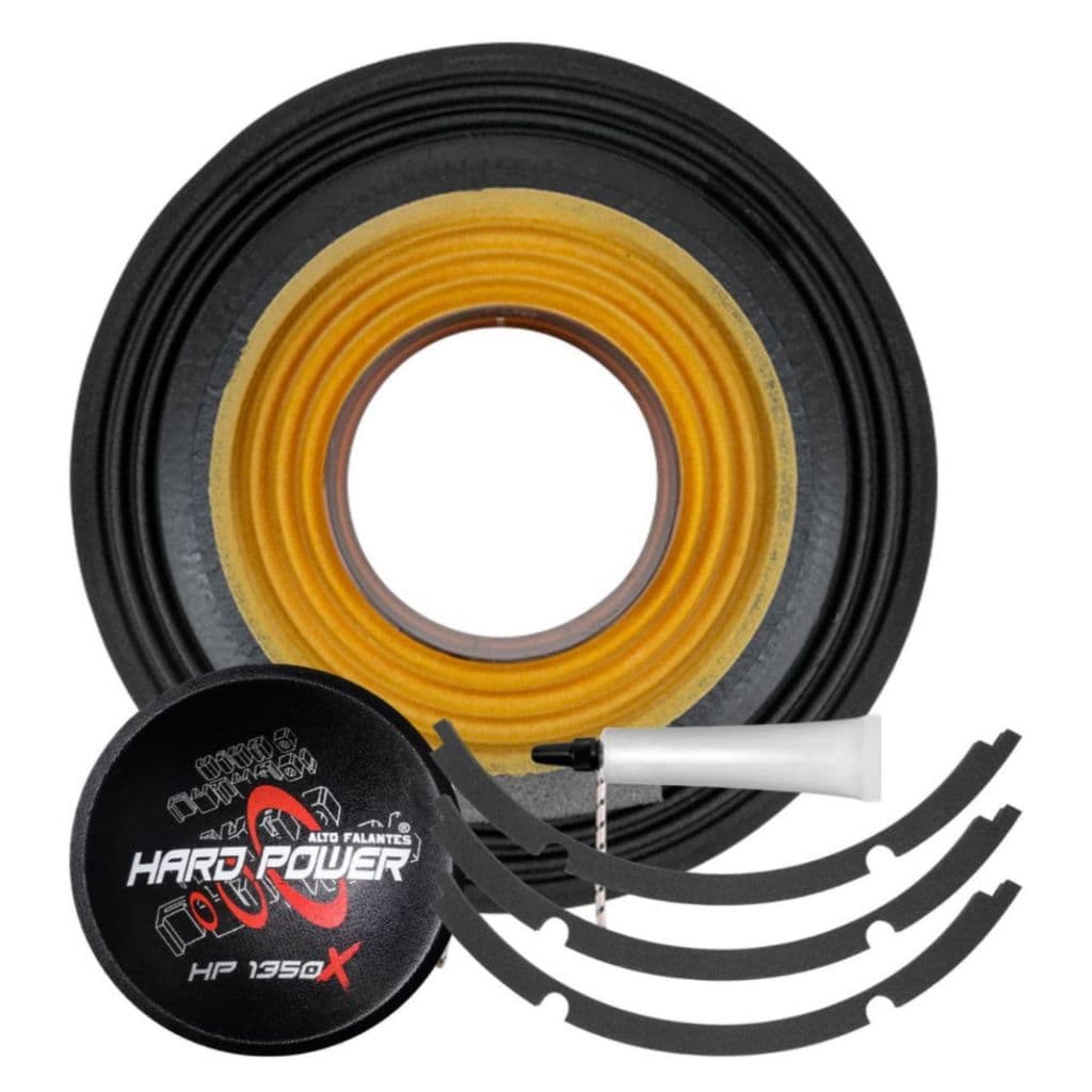Kit Reparo Alto Falante Hard Power Hp 1350x 12 Pol. Cor 4 Ohms