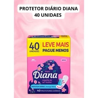 Protetor Diário Diana 40 Unidades