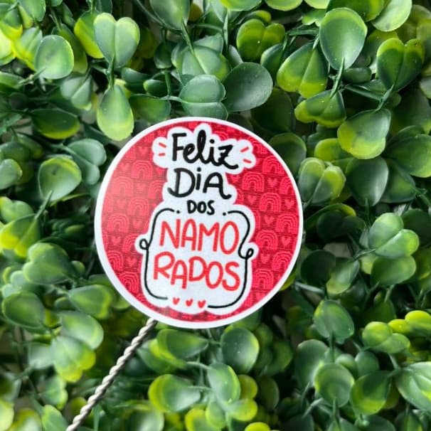 100 etiquetas adesivas DIA DOS NAMORADOS adesivos