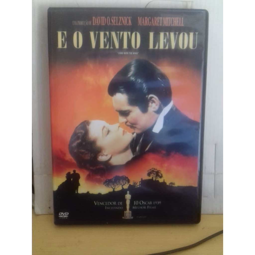 DVD E o Vento Levou 1939 Dublado / Dual Áudio  HD1080p