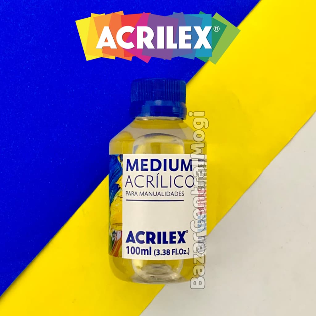 Médium Acrílico 100ml Acrilex Incolor
