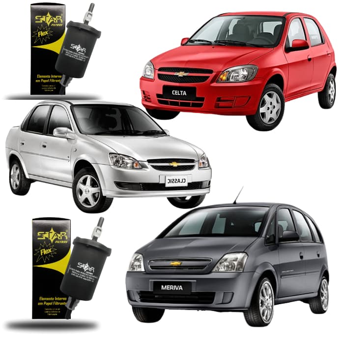 Filtro de Combustível Flex Gm Celta, Corsa, Meriva BI6010