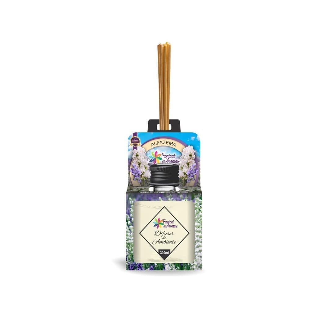 Difusor Aromas do Brasil Alfazema 300ml - Tropical Aromas