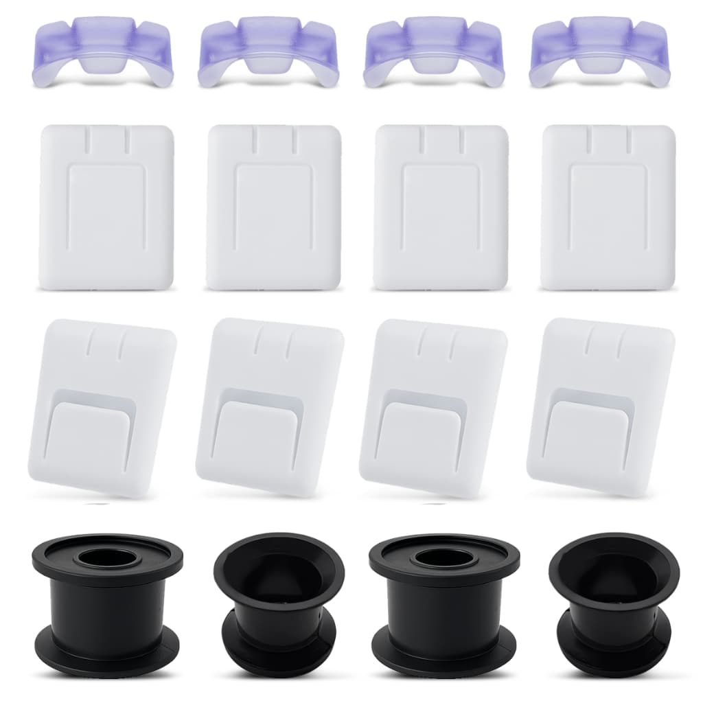 Kit 16 Deslize Trava Trilho Banco Gol Saveiro Voyage G5 G6 G7 08 09 10 11 12 13 14 15 16 17 18 2019