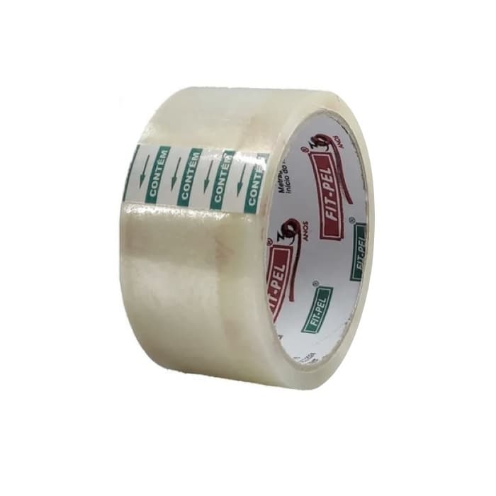 FITA ADESIVA TRANSPARENTE 48mm X 45m FIT PEL CRSTAL