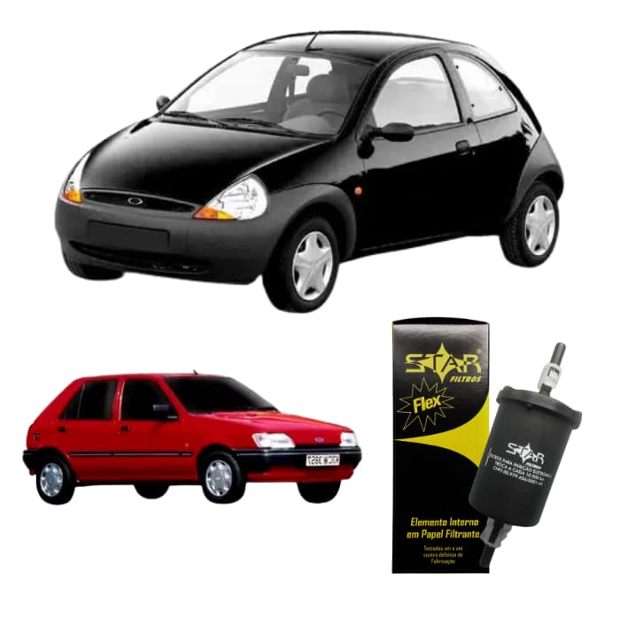 Filtro de Combustível Ford Ka Fiesta 1.0 1.6 8v BI5010
