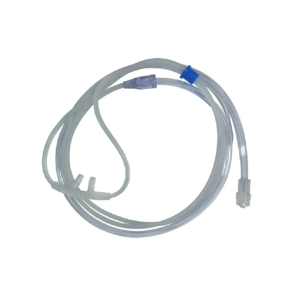 Kit 5 Cateter Nasal Polissonografia Ambulatorial Canula 2m Luer lock