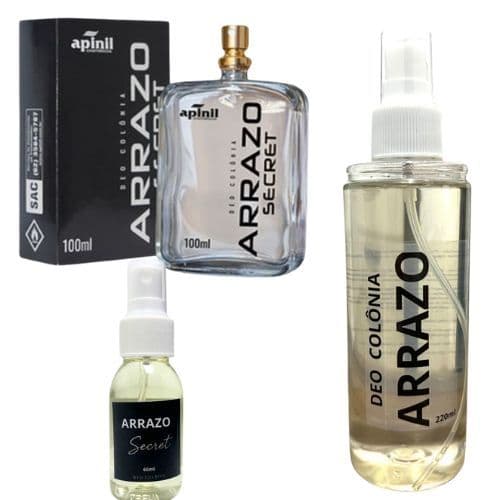 Deo Colônia Masculina Arrazo Secret Apinil