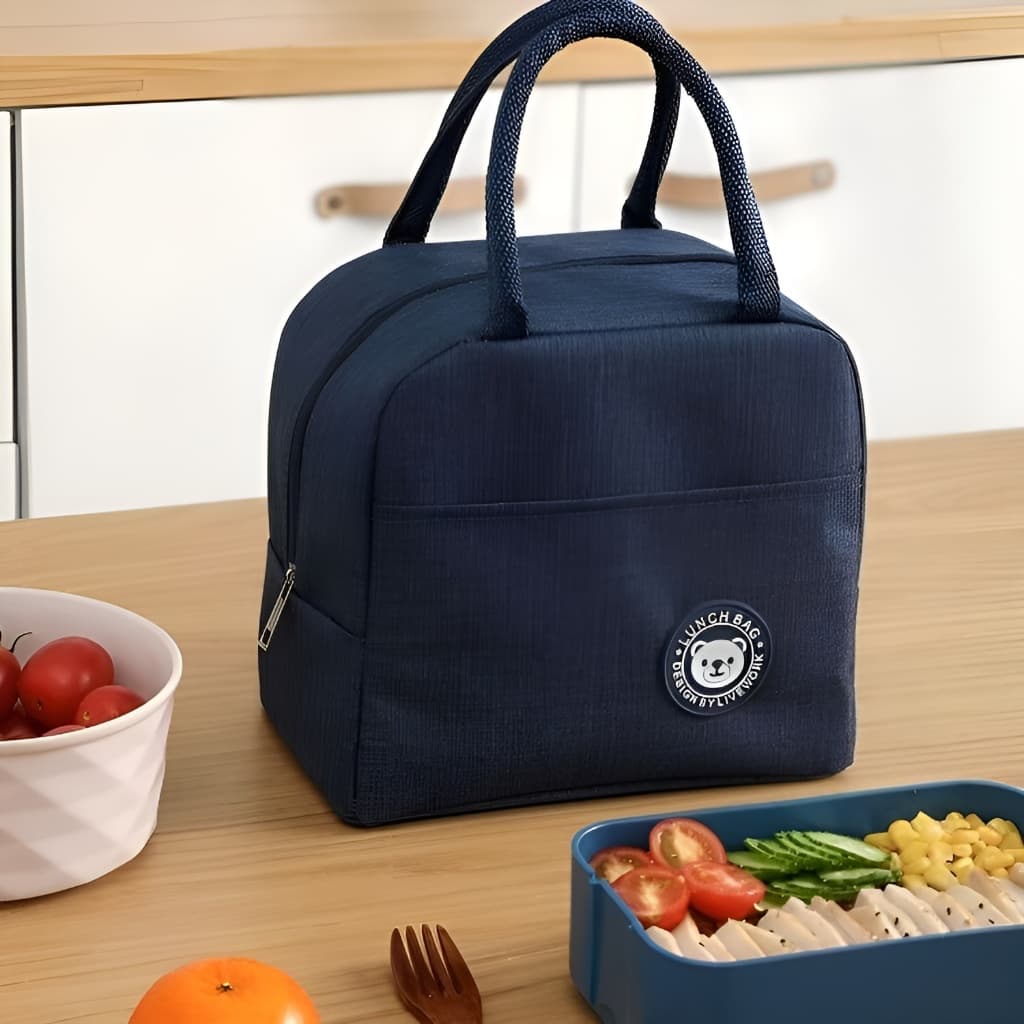 Bolsa Térmica Portátil com Alça – 6 Cores Lindas | Isolamento Térmico | Estilo e Praticidade