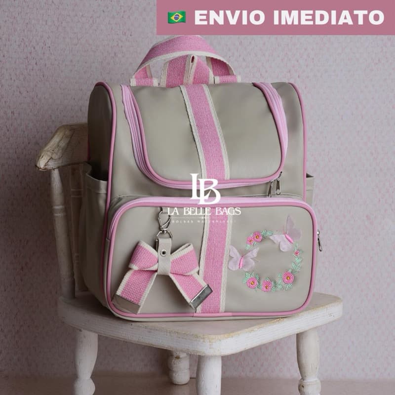 Mochila Multifuncional para bebê menino e menina 2 em 1 de Luxo, bolsa maternidade (MOCHILA VG)