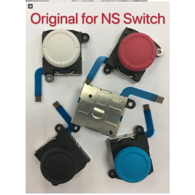 Analógicos 3D original para Nintendo Switch, sensor de polegar, substituição NS Lite, novo