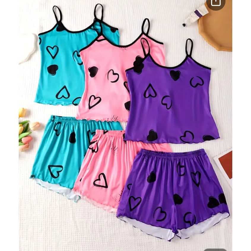 Kit 3 pijama short dool baby MICRO ESTAMPADO
