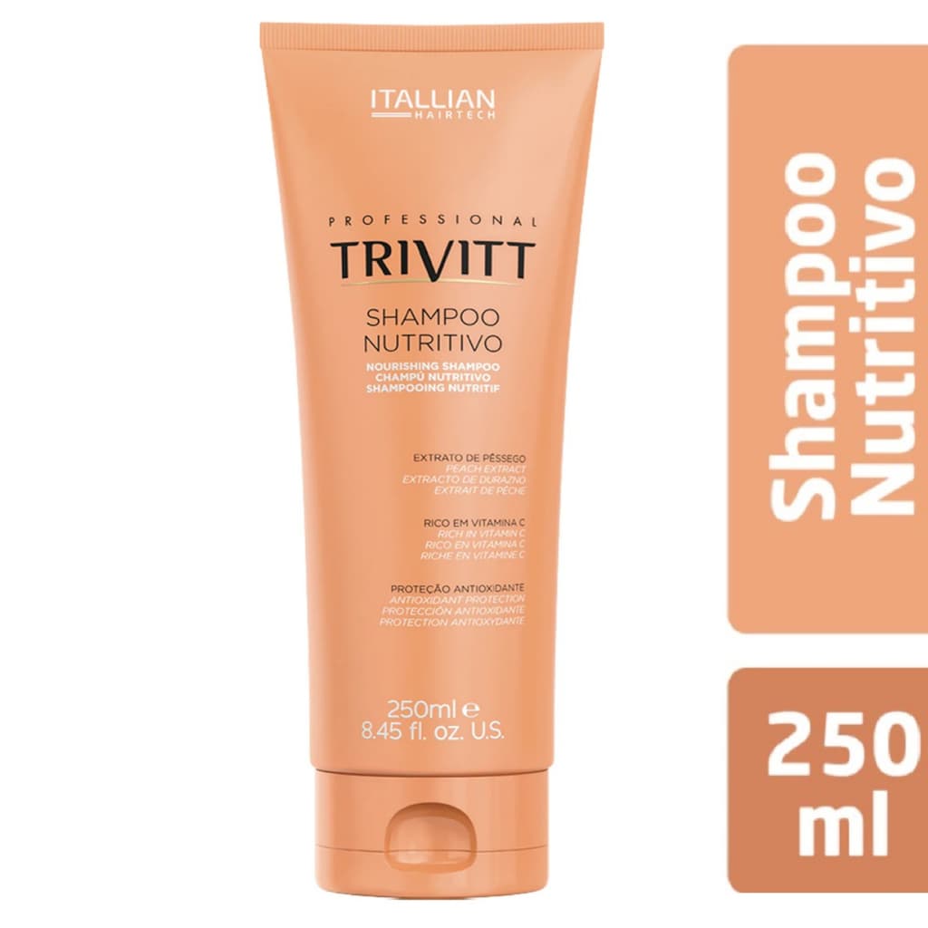 Trivitt Shampoo Nutritivo 250ml – Hidratação e Vitalidade dos Fios