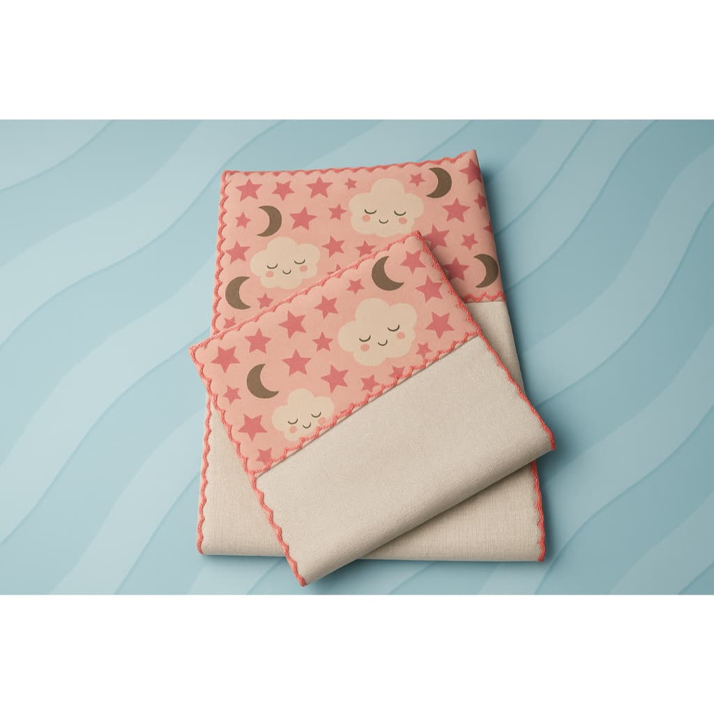Toalha de Ombro para Bebê  - Menino Menina - Kit 5 Unidades