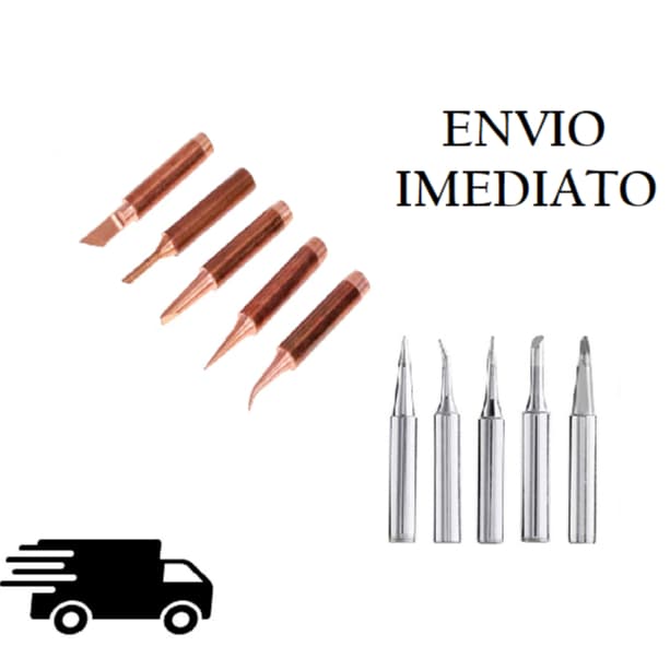 Kit com 5 Pontas de Ferro de Solda 900M – Precisão e Versatilidade