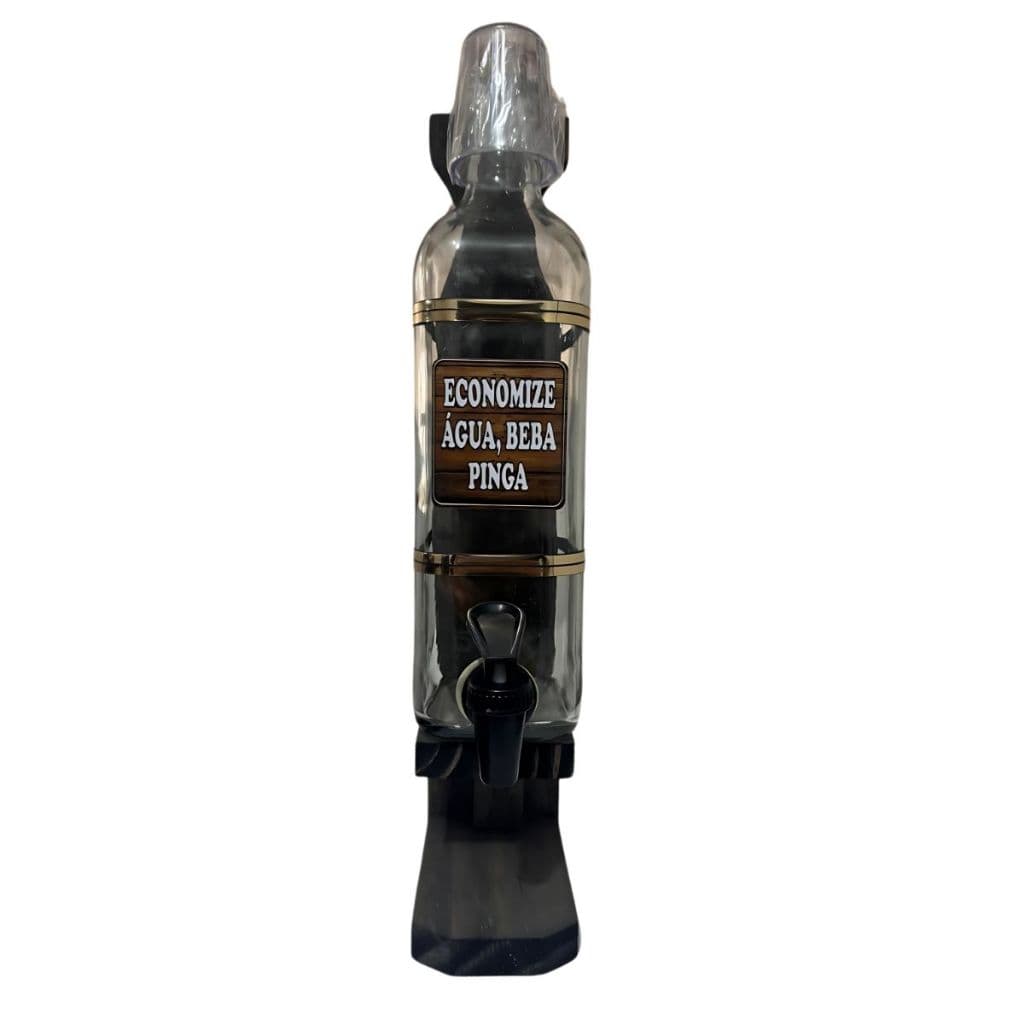 Pingometro Dosador De Bebidas Porta Pinga / Cachaça Madeira