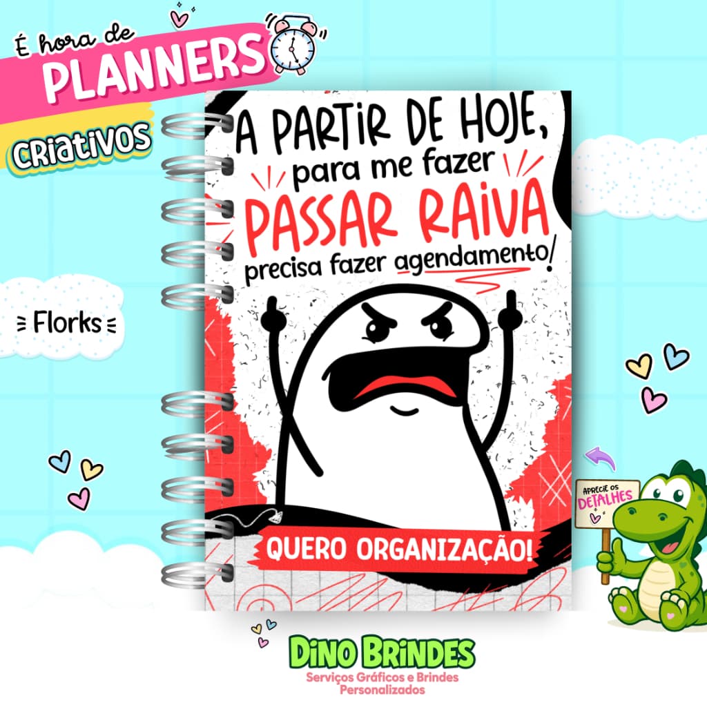Planner Diário criativo |  Florks