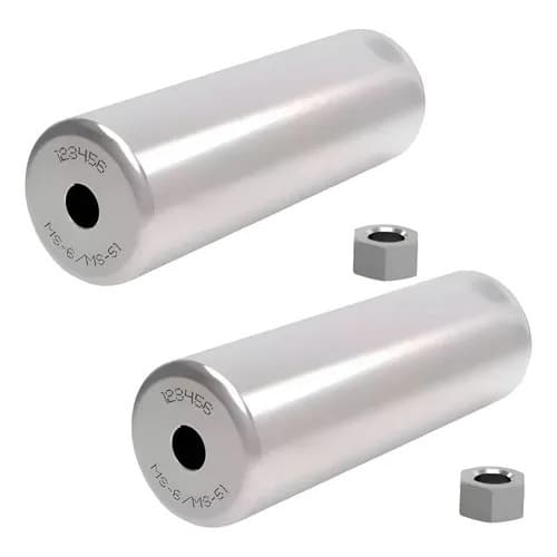 Jogo Pistão De Inox Da Roda D'água Ms-6/msg51/msu51 Rochfer