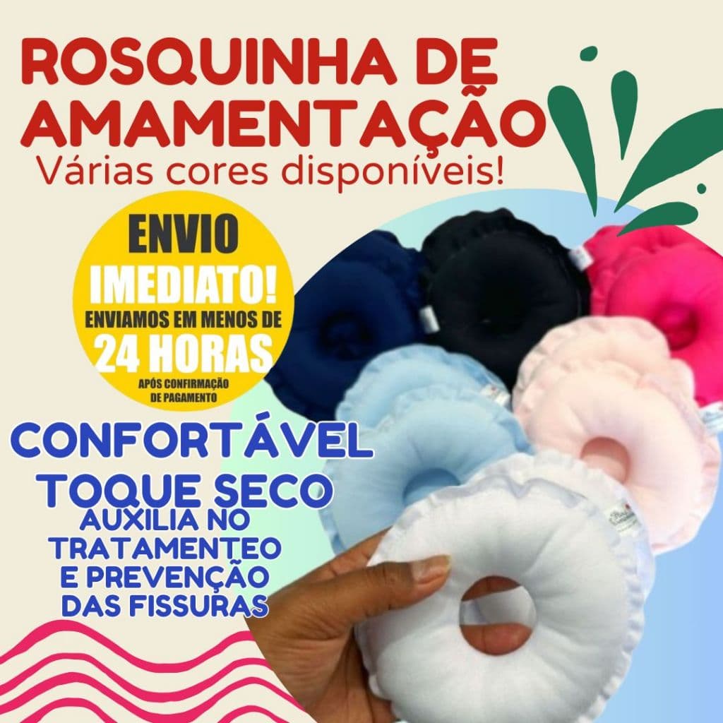 Rosquinhas de Amamentação - Protetor de Seios - Super Macias - Ecológicas - Reutilizáveis KITS