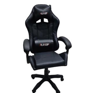 Cadeira Gamer Racer Plus Bulk Preta - Conforto e Ergonomia para Jogos