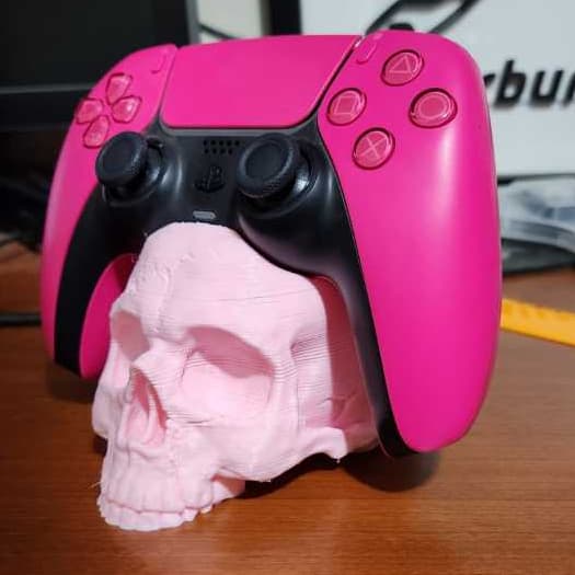 Suporte para Controle Caveira ps4 ps5 Crânio Skull