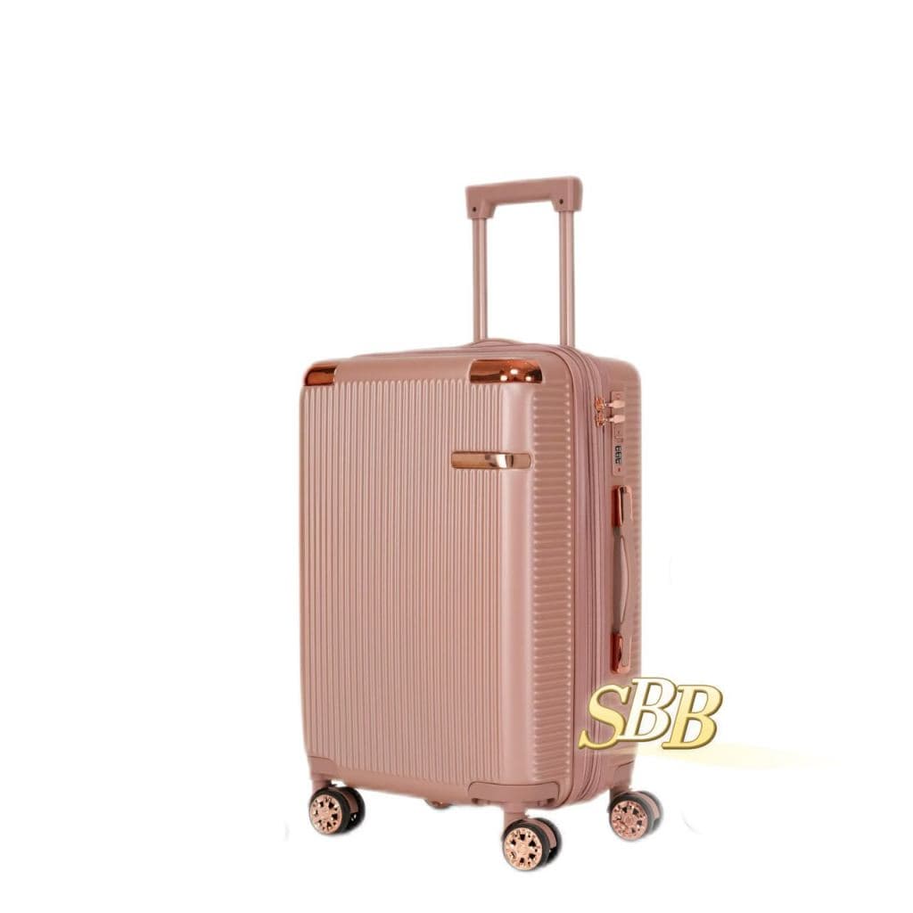 Mala elegante caixa de ouro 2025 novo estilo mala zíper duplo camada anti-roubo Rodas duplas 360°