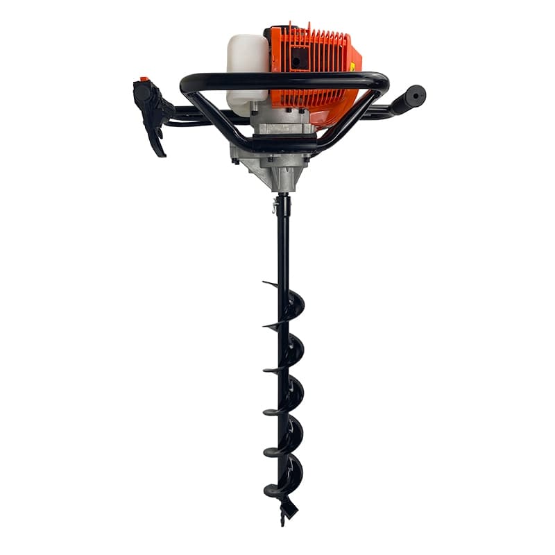 Perfurador de Solo Gasolina 52cc 2,5HP com Broca 80x10cm FAK520PS Carbon Fak