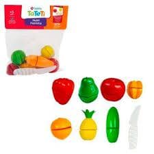 Frutinhas com Velcro Nutri Feirinha Tateti