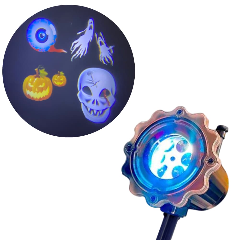 Projetor Holográfico de Desenho Para Área Externa Temático Natal / Halloween / Aniversário / Outros