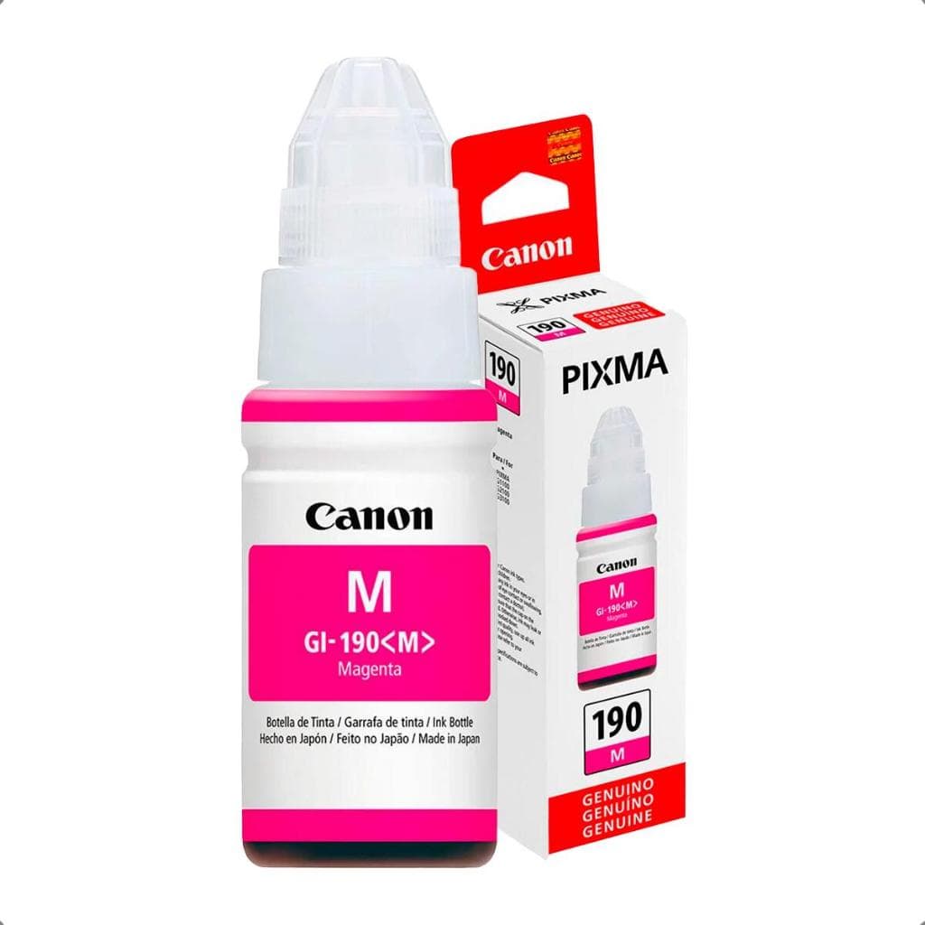 Garrafa de tinta gi-190 magenta 70ml g1100 g2100 g3100 g4100