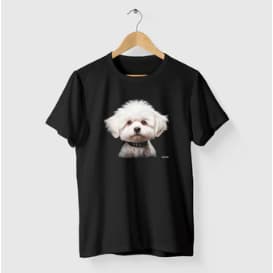 Camiseta Masculina Estampa BABY PET Tecido Premium 100% Algodão