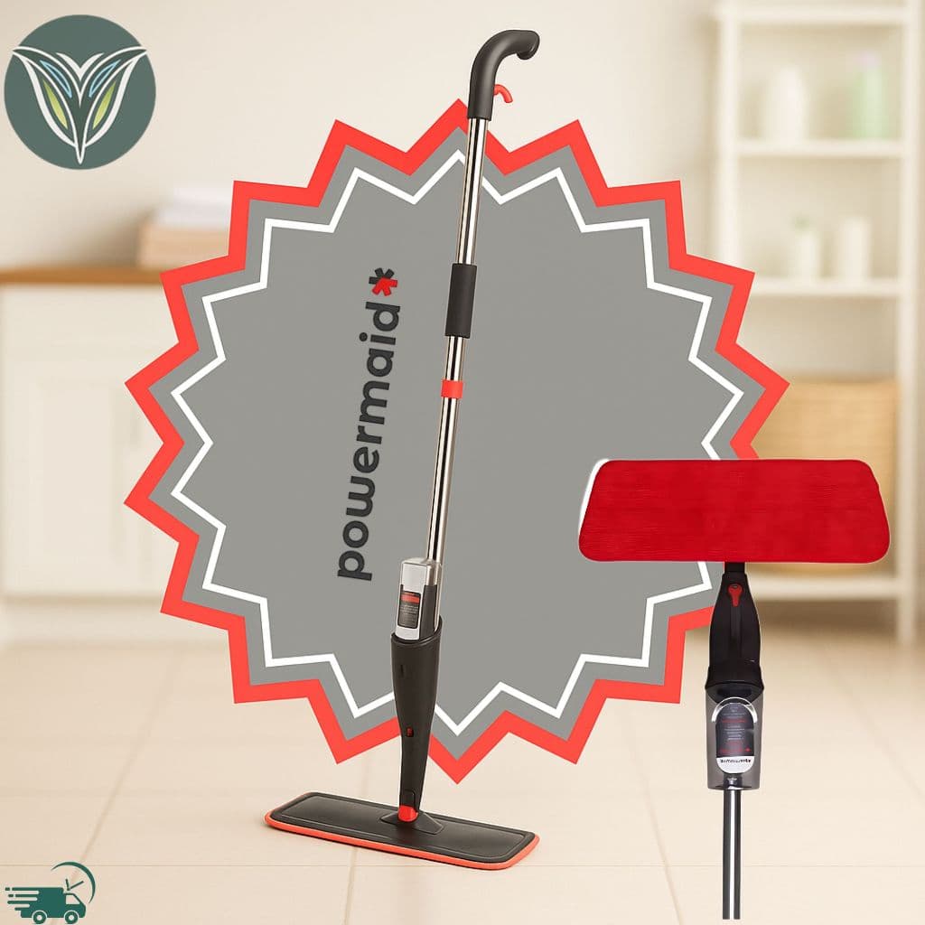 Mop Spray Com Reservatório Flat Vassoura Rodo Esfregão Mágico Microfibra Limpa Limpeza Inteligente Multiuso Giratório