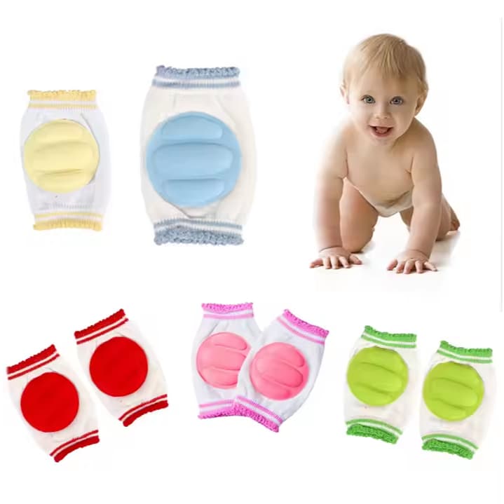 3 Pares Joelheira Bebe Joelho Engatinhar Antiderrapante