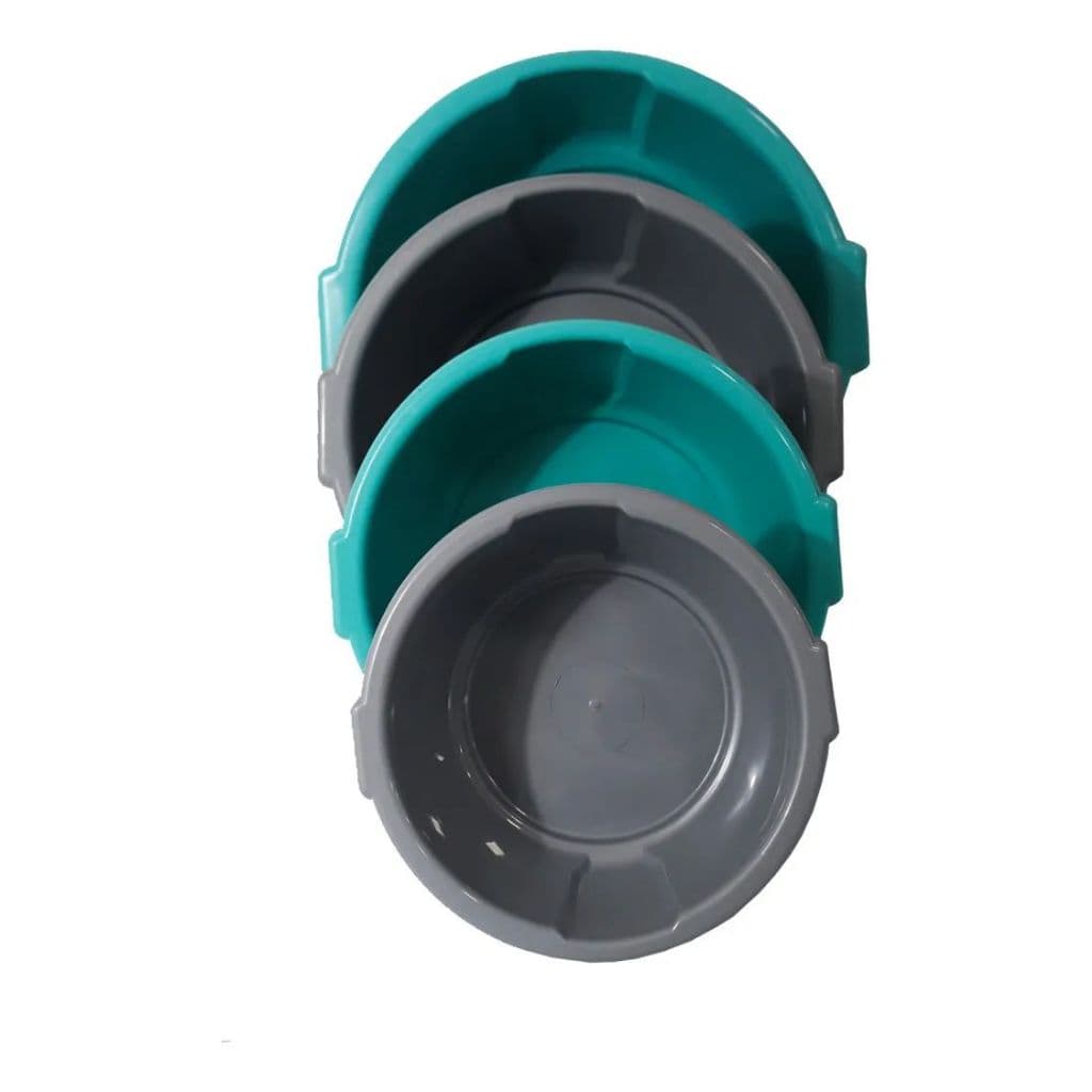 Conjunto De Bacias Plásticas Simples Kit 04 Unidades Plasnew