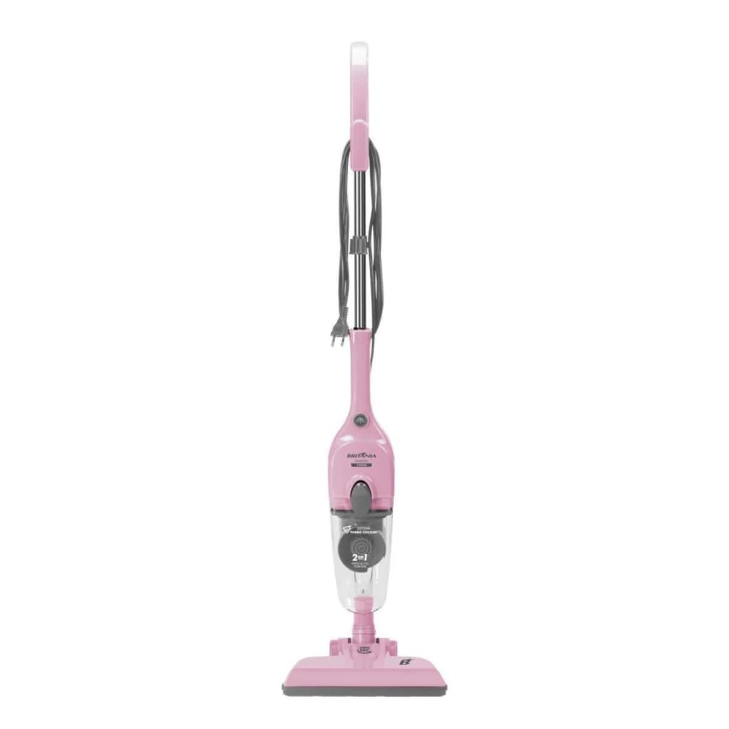 Aspirador De Pó Rosa Vertical Britânia 2 Em 1 1400w 110v