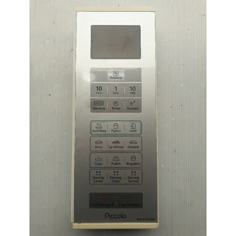 Painel sem placa do microondas Panasonic nnst354w usado