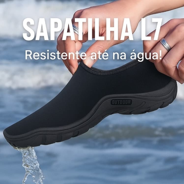Sapatilha Aquática Nautica Pesca Praia Cachoeira Aventura Leve Confortável Sola Forte Antiderrapante