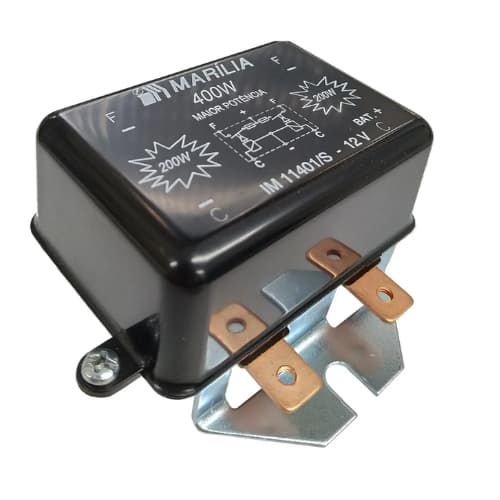 Relé Duplo Farol Auxiliar Milha 12V 4 Pinos Universal Automotivo IM11401S