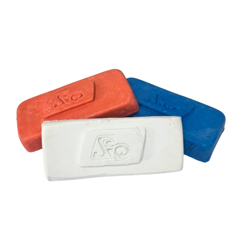Massa de Modelar 500 g (Azul, Branca e Laranja)