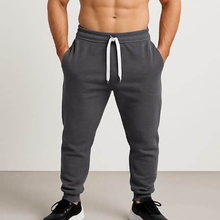 Calça Masculina Moletom Grosso Peluciado com Bolsos – Quentinha e Confortável