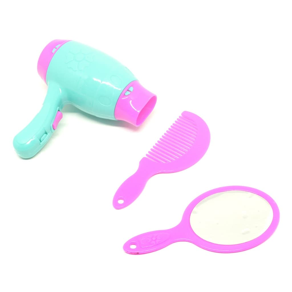 Kit Beleza de brinquedo para menina maquiagem de criança faz de conta