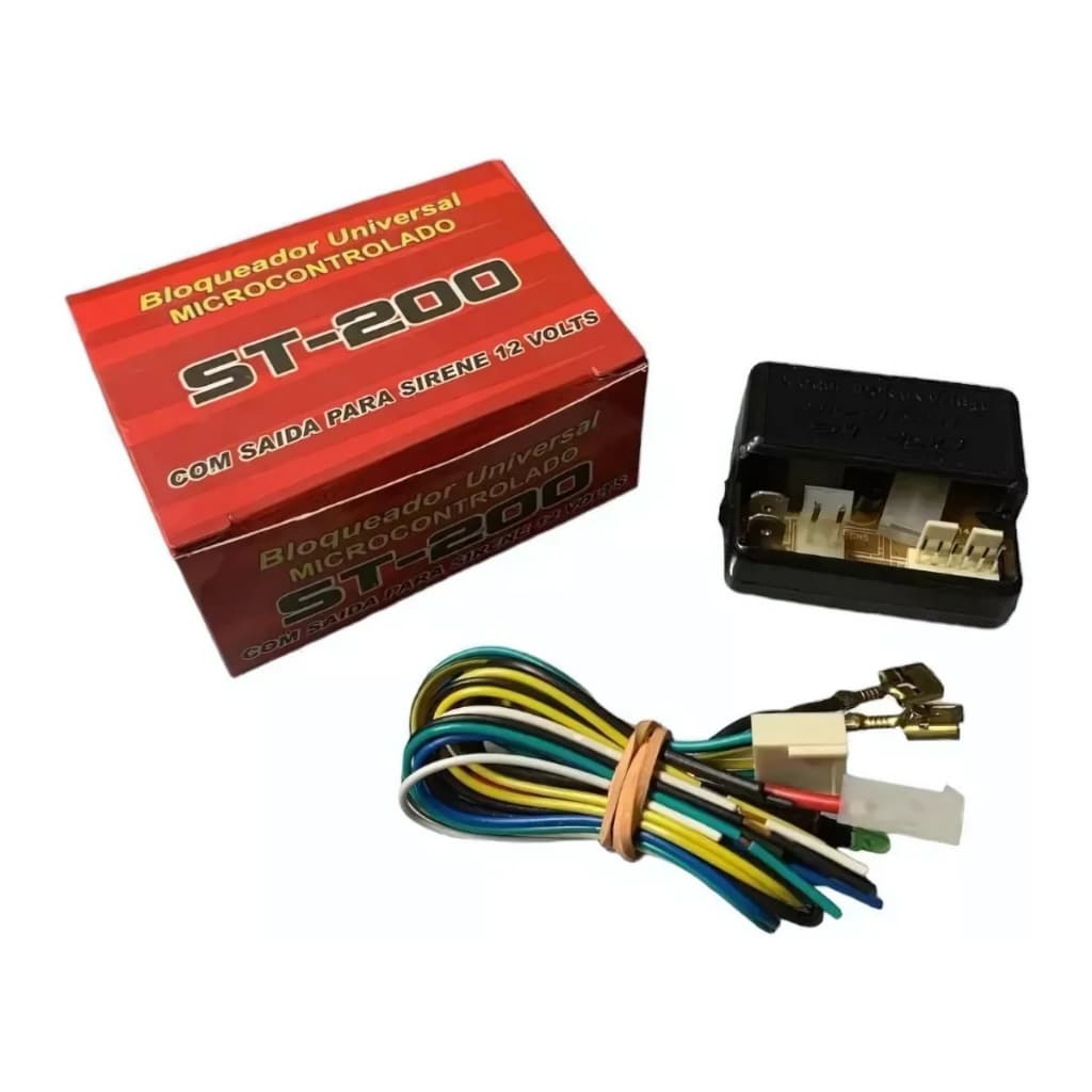 Bloqueador Automotivo ST200 Universal com Função Manobrista