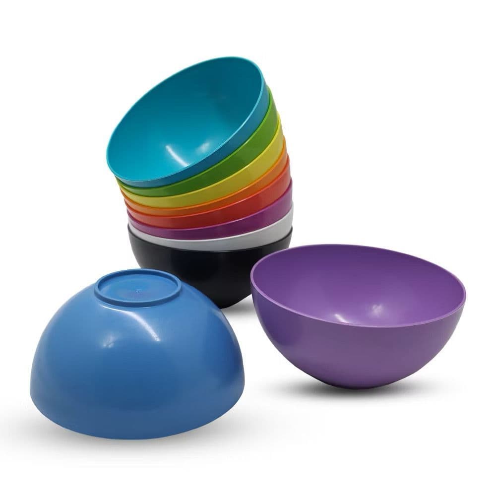 Kit 10 unidades Potes 380ml Tijela Cubucas Bowls Plástico  Açaí Sorvete Doce Salgado Caldos Sobremesa Pipoca