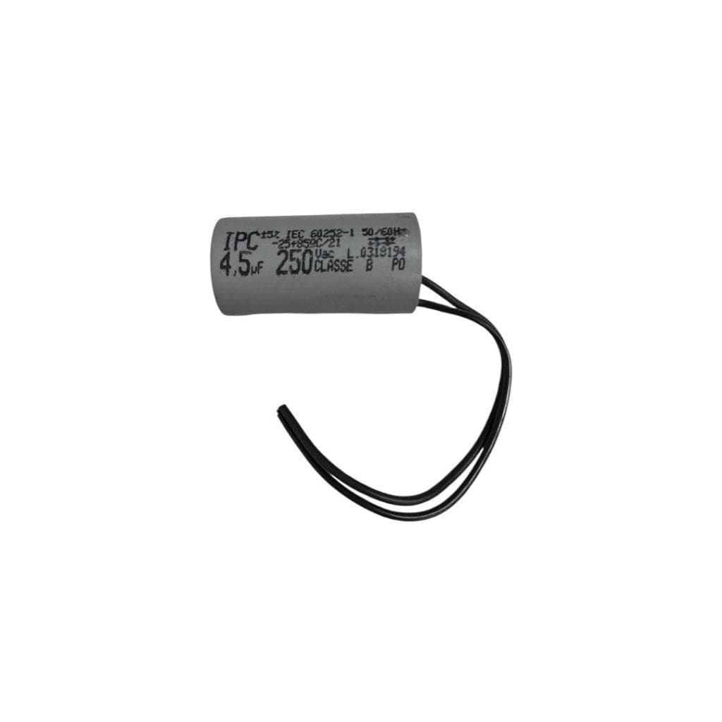 CAPACITOR 4,5uf 250VAC PARA VENTILADOR ARNO 40CM E OUTRAS MARCAS
