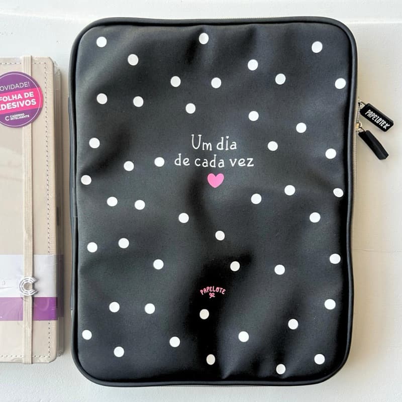 Pasta Case M Colegial Papelote - Kindle, Ipad, Cadernos e Tablet até 11"
