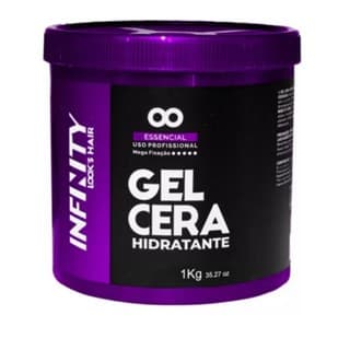 Gel Cera Capilar  Infinity 1kg | Hidratação | Fixação Flexível | Estilo Profissional