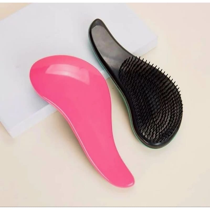 Escova mágica anti frizz pente com cerdas macias para todo tipo de cabelo