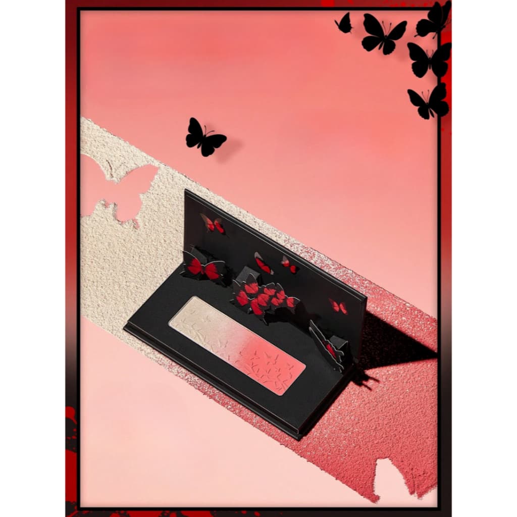 Paleta de Blush e Iluminador Crimson Butterfly - SHEGLAM