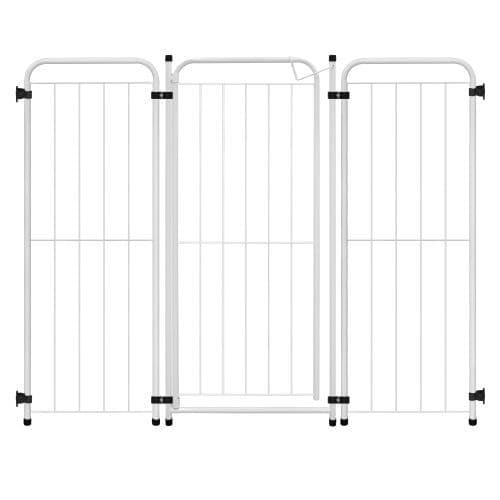Cercado Dobrável 10 Módulos 35,5 Cmx 98cm De Altura + Portão